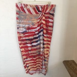 ROCK the 4th of July!! Pencil Skirt Sz M